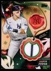 2024 Topps Holiday Mega "Relic Card" #RC-AJ Aaron Judge *MINT *NY Yankees