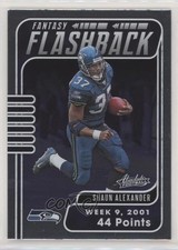 2020 Panini Absolute Fantasy Flashback Shaun Alexander #SA 0q5