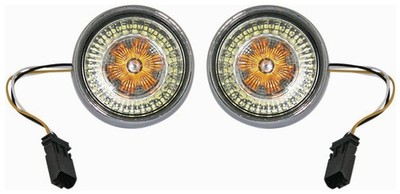 Custom Dynamics PB-AW-JAE Pro Beam Amber/White Dynamic Ringz Turn Signals