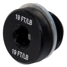 For Porsche Boxster 97-08 Hard Anodized Aluminum Engine Oil Drain Plug w Magnet