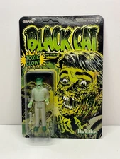 SUPER7 PRE CODE HORROR BLACK CAT TOXIC GLOW RADIUM MAN REACTION NEW