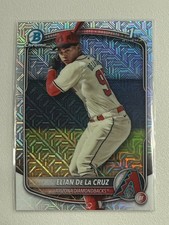 2025 Bowman Baseball Chrome Prospects 1st Elian De La Cruz #BCP-249 RC Mojo