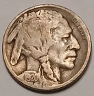 1920-P US Buffalo Nickel - Circulated