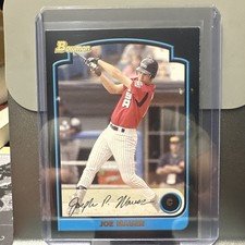 2003 Bowman Draft Picks & Prospects - Joe Mauer #BDP148