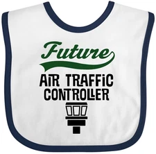 Inktastic Air Traffic Controller Childs Baby Bib Clothing Infant Hws