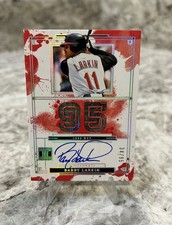 2025 Panini Impeccable Barry Larkin MVP Auto On Card /95 Cincinnati Reds