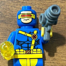 LEGO Marvel Super Heroes X-Men Cyclops Minifigure sh0117 Blue Suit 76022