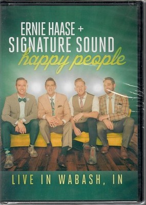 NEW/SEALED ERNIE HAASE + SIGNATURE SOUND HAPPY PEOPLE LIVE IN WABASH, ID DVD