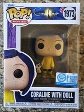 Funko Pop!  Coraline With Doll 1973 Gamestop Exclusive 
