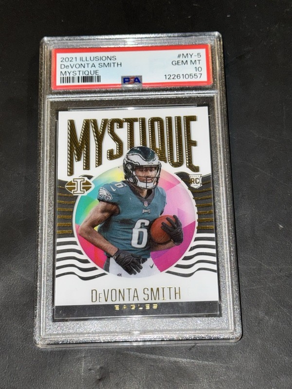2021 Panini Illusions - Mystique Devonta Smith #MY-5 (RC) PSA 10 🔥🔥