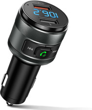 Bluetooth 6.0 FM Transmitter for Car, MP3 Music Player Wireless Radio Adapter Ki