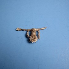 GW Warhammer The Old World Orcs & Goblins Black Orc Banner Topper Meta Bit d17