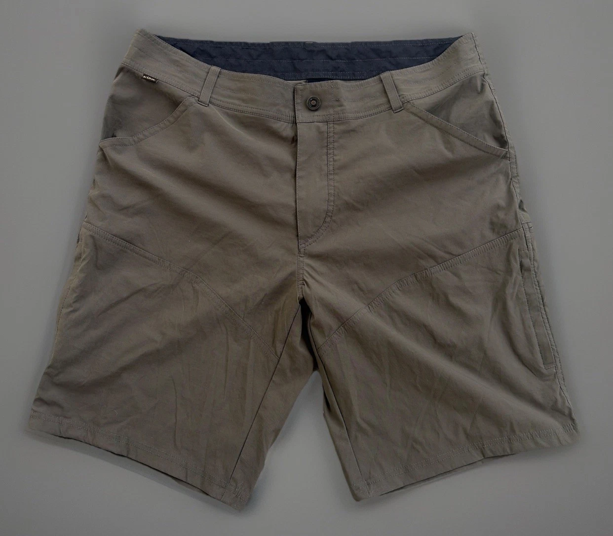 Kuhl Renegade Shorts Mens 38 Hiking Outdoors Cargo Stretch Lightweight Brown