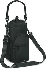 Water Bottle Holder with Strap 32oz 40oz Insulated Water Bottle Carrier Sling...