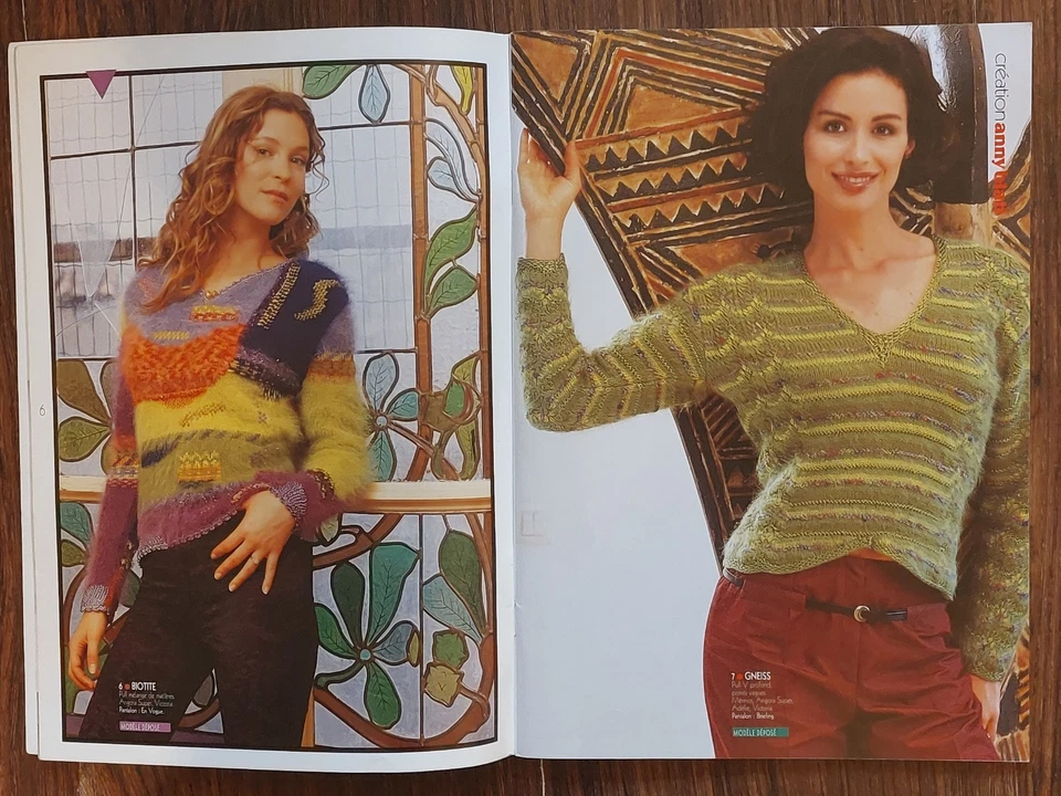 Anny Blatt Wolle Nr. 183 Zeitschrift Herbst/Winter 2001 Vintage viele Fotos - Bild 4 von 4