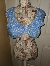  Accessorize Bikini Top Floral Blue  White perfect for beach swim holidays 