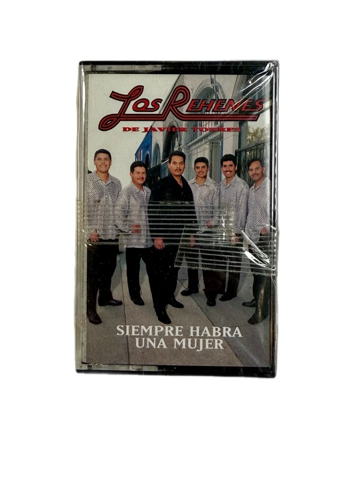 Los Rehenes – Siempre Habrá Una Mujer Cassette SEALED | RARE Latin Ballad - Image 2 of 4