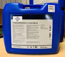 Motoröl Fuchs Titan Supersyn Longlife Plus 0W-30 VW 506 00 20Liter