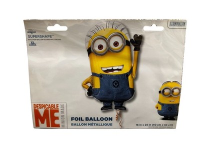 Minions Folienballon Luftballon Helium Supershape | 40 x 63cm | NEU