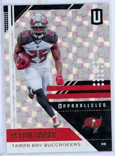 2018 Panini Unparalleled Peyton Barber Hyper Prizm /25 #185 Tampa Bay Buccaneers