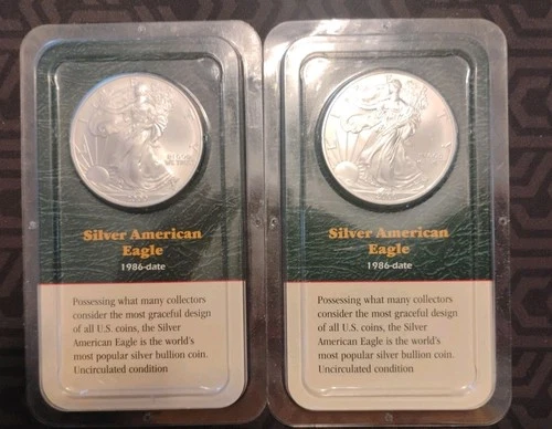 2000 American Silver Eagle 1 oz .999 Fine Silver Uncirculated