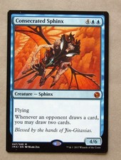 MTG CONSECRATED SPHINX (X1) ICONIC MASTERS NM Never Played Pack Fresh Magic Card