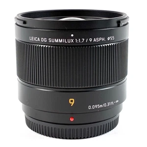 [New] Panasonic H-X09 Leica DG Summilux 9mm f/1.7 ASPH for Micro Four Thirds #A