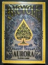 AURORA V2 BICYCLE PLAYING CARDS SEALED! $5 UNLIMITED SHIP FEE!