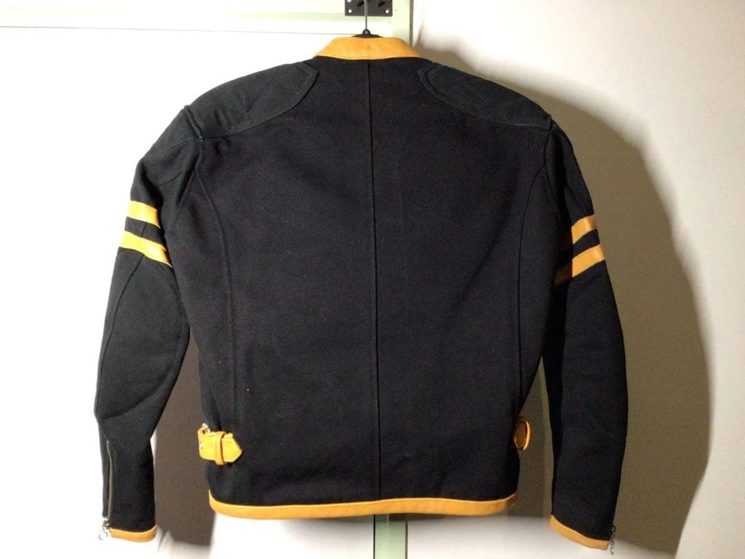 KADOYA BLACK HORSE Custom Order Riders Jacket S Size - product detail image 3