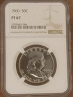 1960 Franklin Half Dollar Proof PF 67 NGC