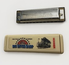 Hohner Big River Harp Harmonica, Keys C,G Boy Scout 10-hole Diatonic Harmonica.