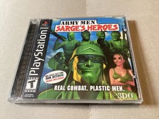 Army Men Sarge's Heroes PS1 CiB Complete Tested