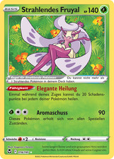 Pokemon Karte - Strahlendes Fruyal 016/195 - Silberne Sturmwinde - Deutsch