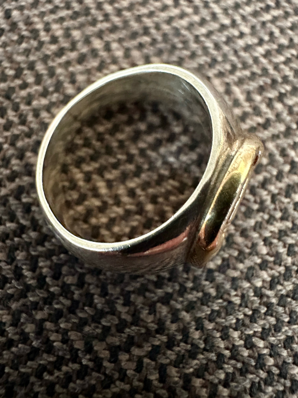 Solid Sterling & 14k Signet Ring - Alexandar the … - image 6