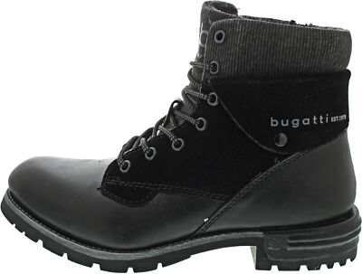 Bugatti Herren Stiefelette schwarz