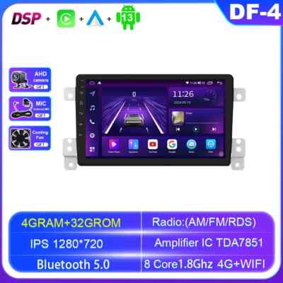 For Suzuki Grand Vitara 3 2005-2015 Android Car Radio Stereo GPS Player Screen