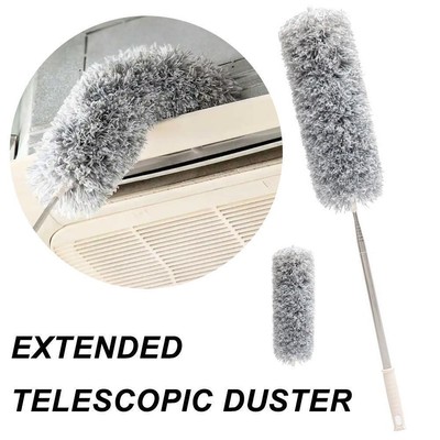 Extendable Feather Duster Long Telescopic Duster Magic Duster Static Brush D0U2