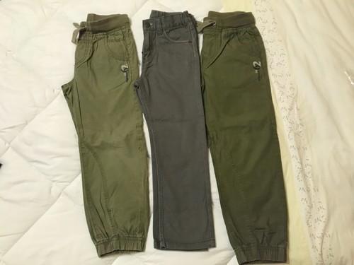 Lotto pantaloni cotone bimbo 4-5 anni H\u0026M Oviesse | eBay