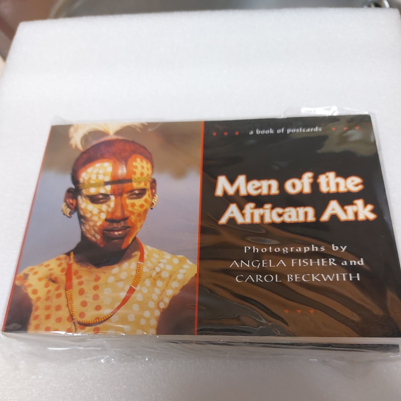 MEN OF THE AFRICAN ARK: Book of 30 Postcards (by C. Beckwith and A. Fisher) VGC