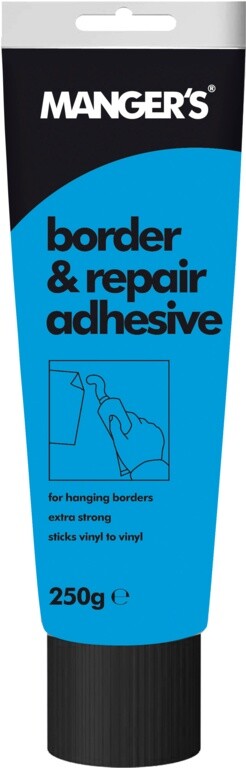 Mangers Overlap and Border Wallpaper Repair Vinyl Adhesive Paste Glue - 250g