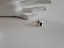 Sterling Labradorite Ring High Setting Style in Size 7.75