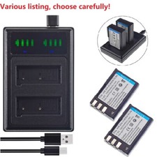 EN-EL9 Battery or Charger For Nikon D60 D40 D40x D3000 D5000 Digital SLR Camera