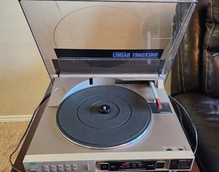 Rare Vintage Sansui P-L51 Computerized Linear Tracking DD