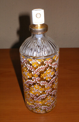 Vintage MADAME ROCHAS Cologne EDT Spray 4oz Flower Print Bottle NO