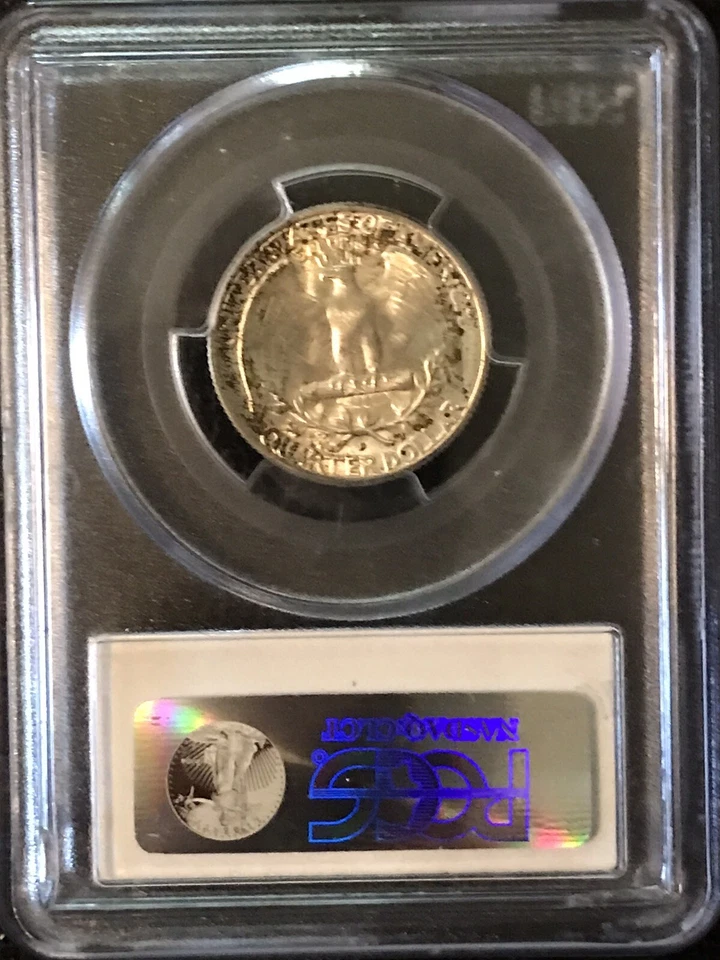 1948 Denver Mint Quarter Graded MS67 By PCGS  - Image 2 of 4