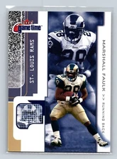 2001 Fleer Game Time Marshall Faulk #14 St. Louis Rams