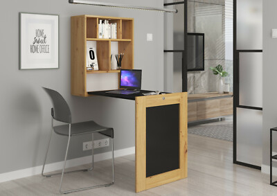 Schreibtisch klappbar, hängend TILT Computertisch Wandtisch Klapptisch