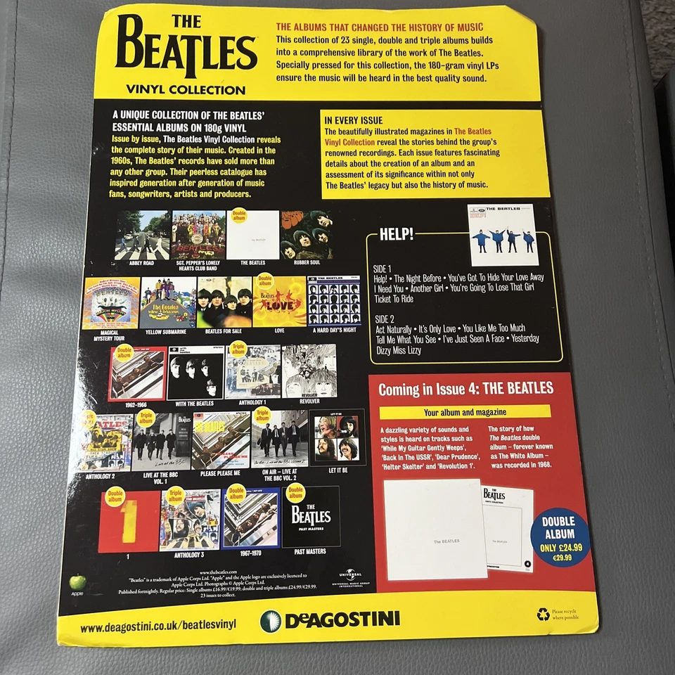 The Beatles - Help! DeAgostini 2017 Collectors Edn - Backing board/Sealed - Image 2 of 2