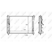NRF 58449 KüHler MotorküHler WasserküHler MotorküHlung