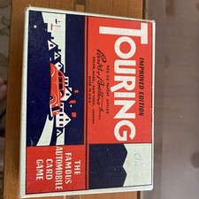 Vintage Parker Brothers, 1937 Touring Automobile Card Game, Improved Edition